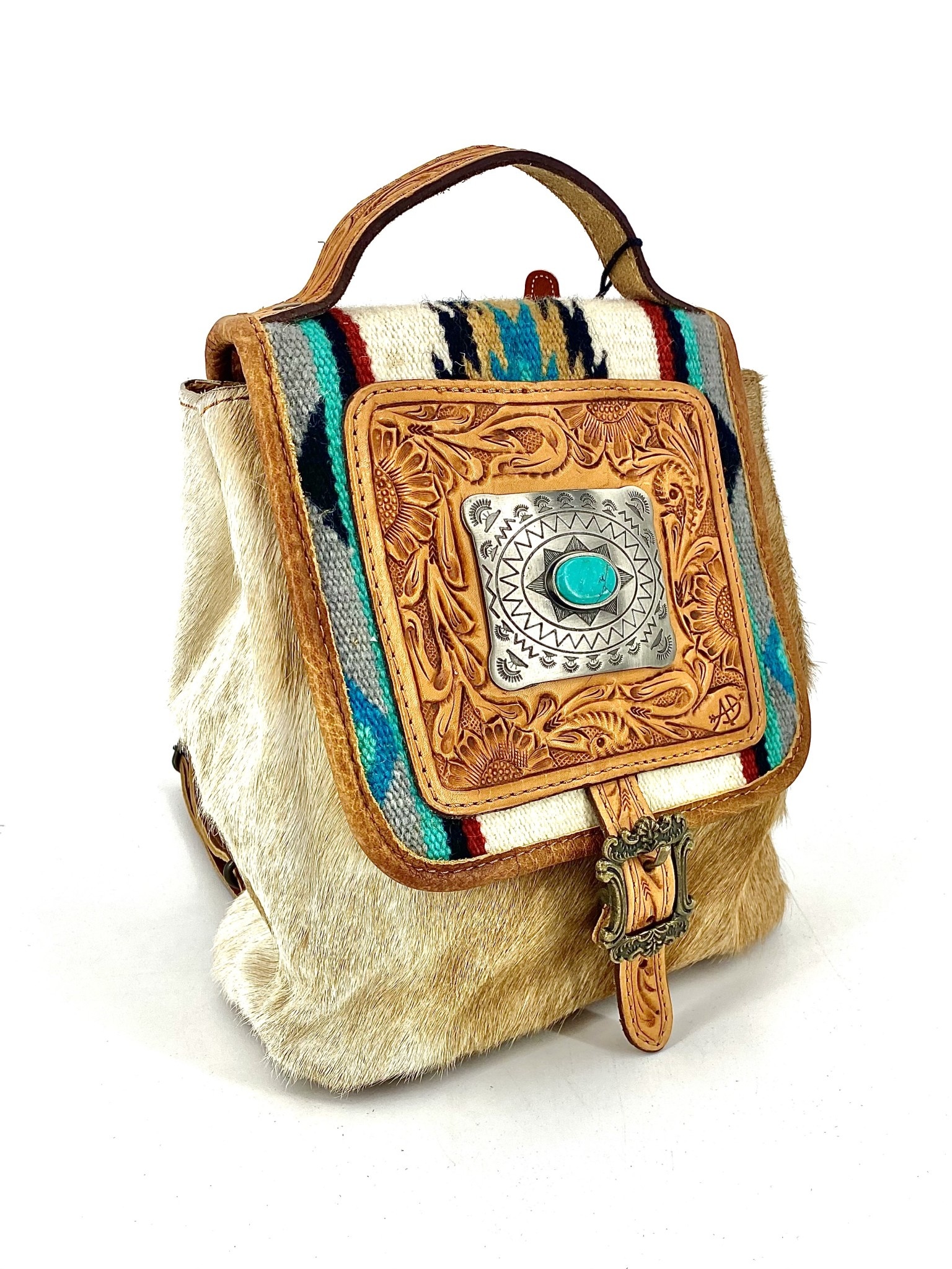 PURSE AMERICAN DARLING BACKPACK W/TOOLED LTHR CC Robinson's Family Feed