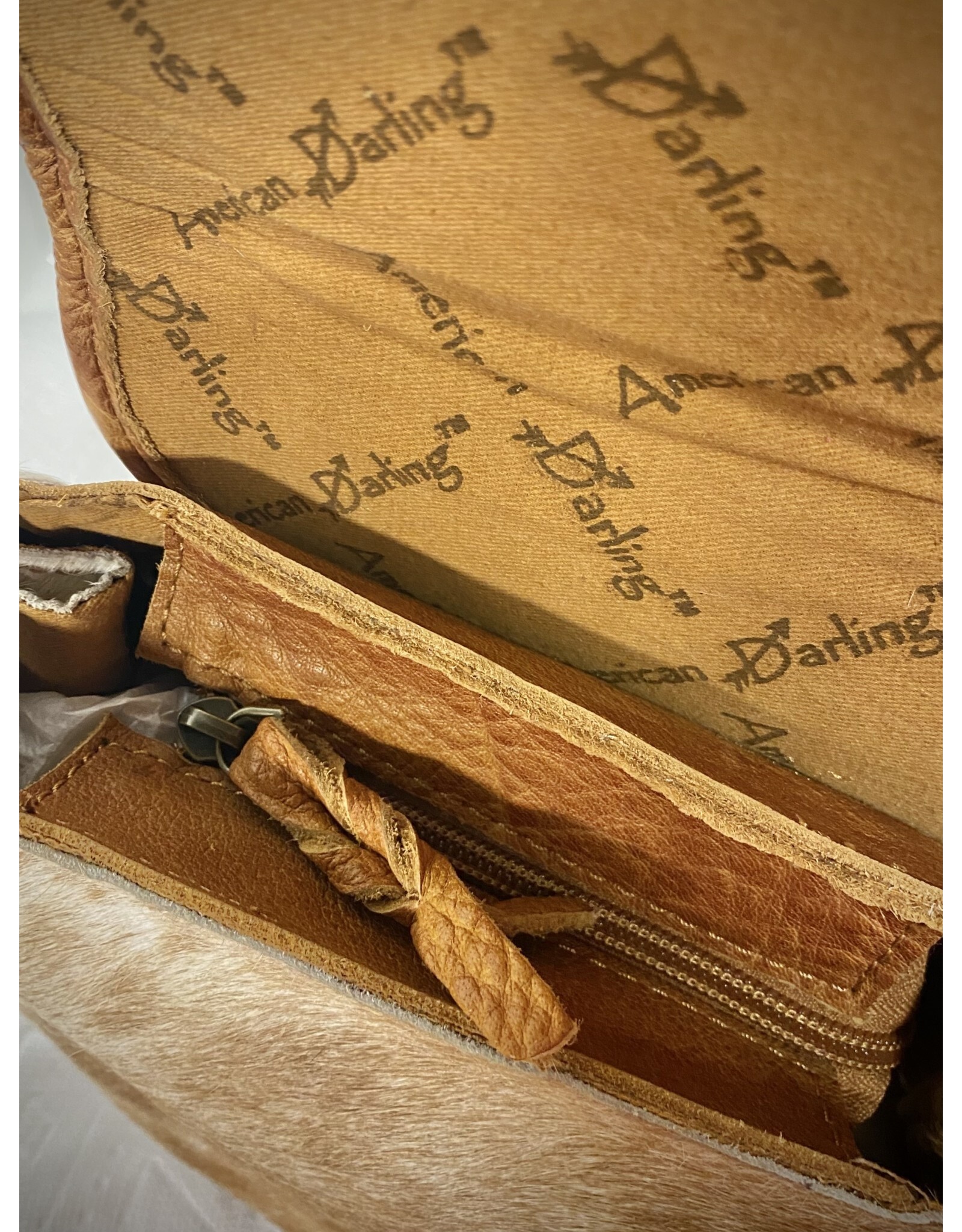 PURSE AMERICAN DARLING BACKPACK W/TOOLED LTHR CC