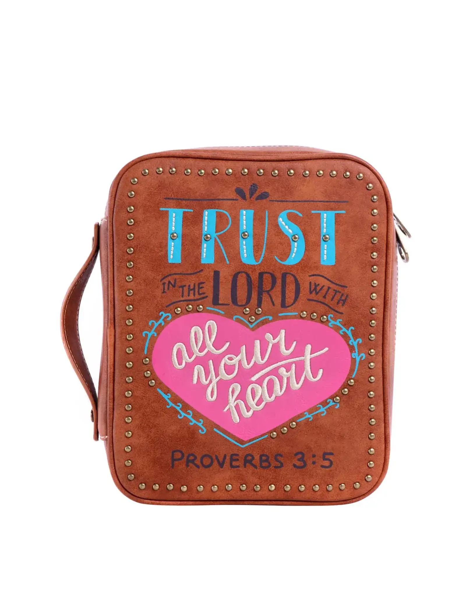 BIBLE COVER "TRUST IN THE LORD WITH ALL YOUR HEART"
