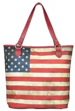 PURSE TOTE AMERICAN FLAG CONCEALED CARRY