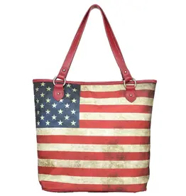 PURSE TOTE AMERICAN FLAG CONCEALED CARRY