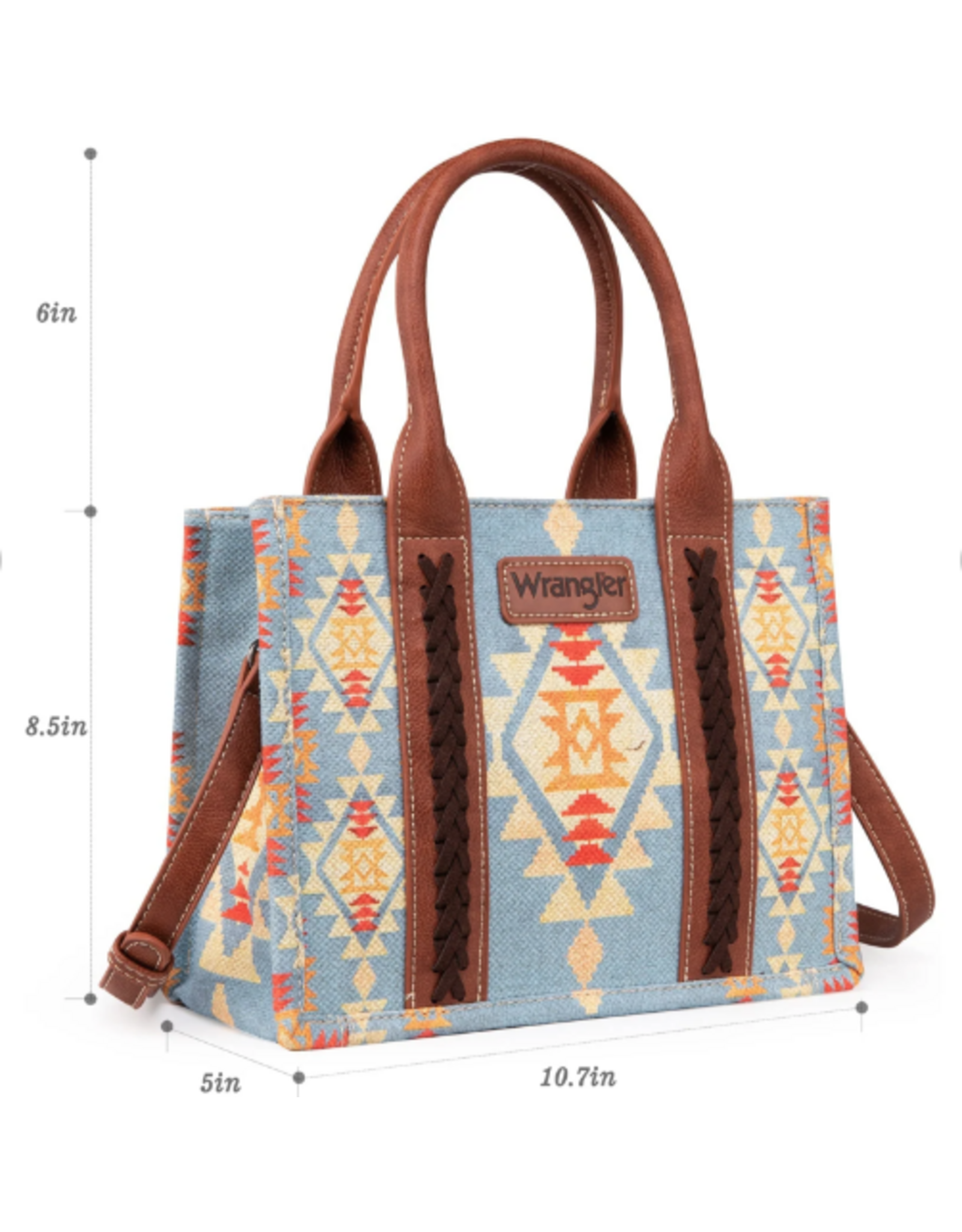 PURSE WRANGLER CROSSBODY AZTEC