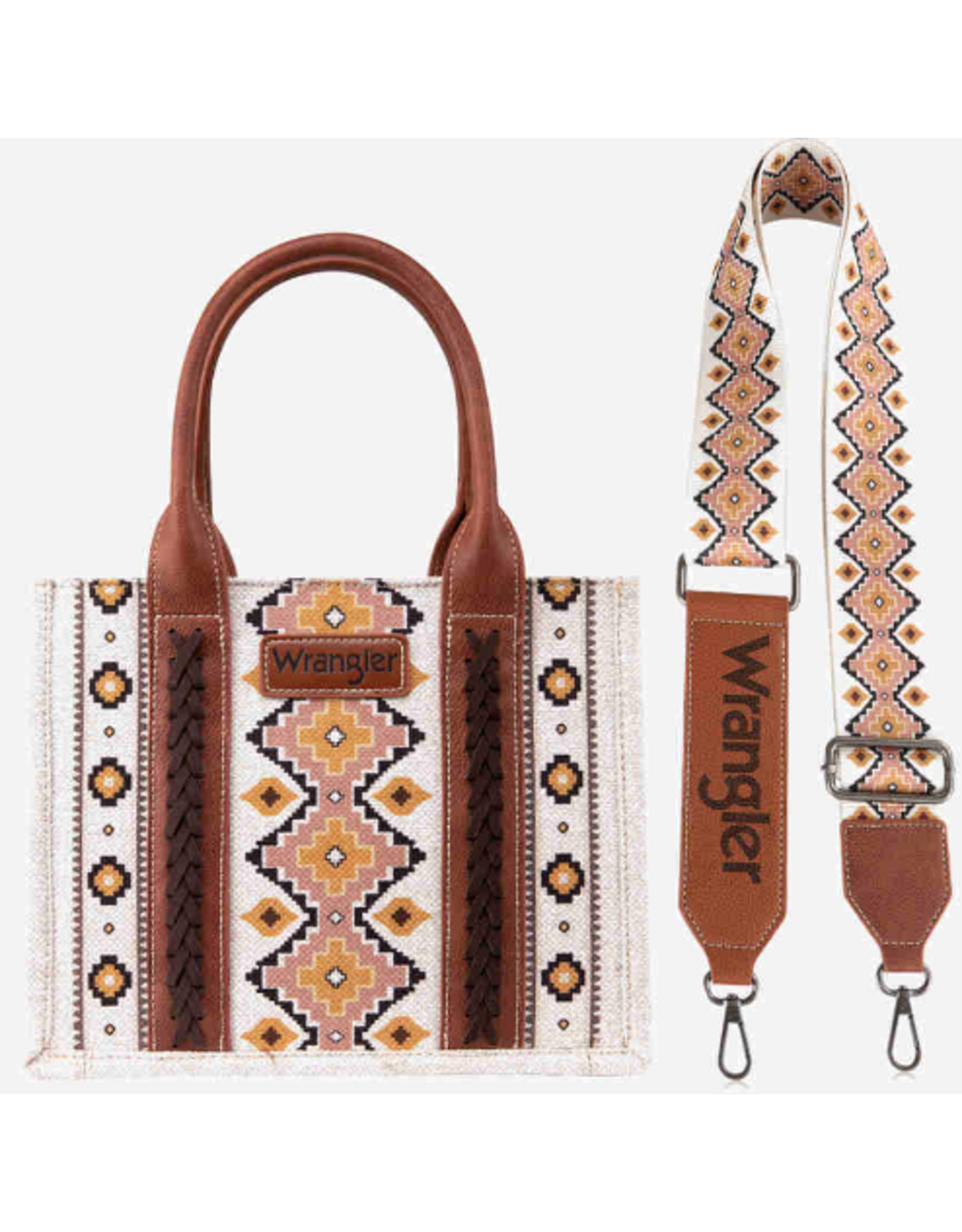PURSE WRANGLER CROSSBODY AZTEC