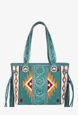 PURSE CONCEALED CARRY AZTEC TAPESTRY TOOLED