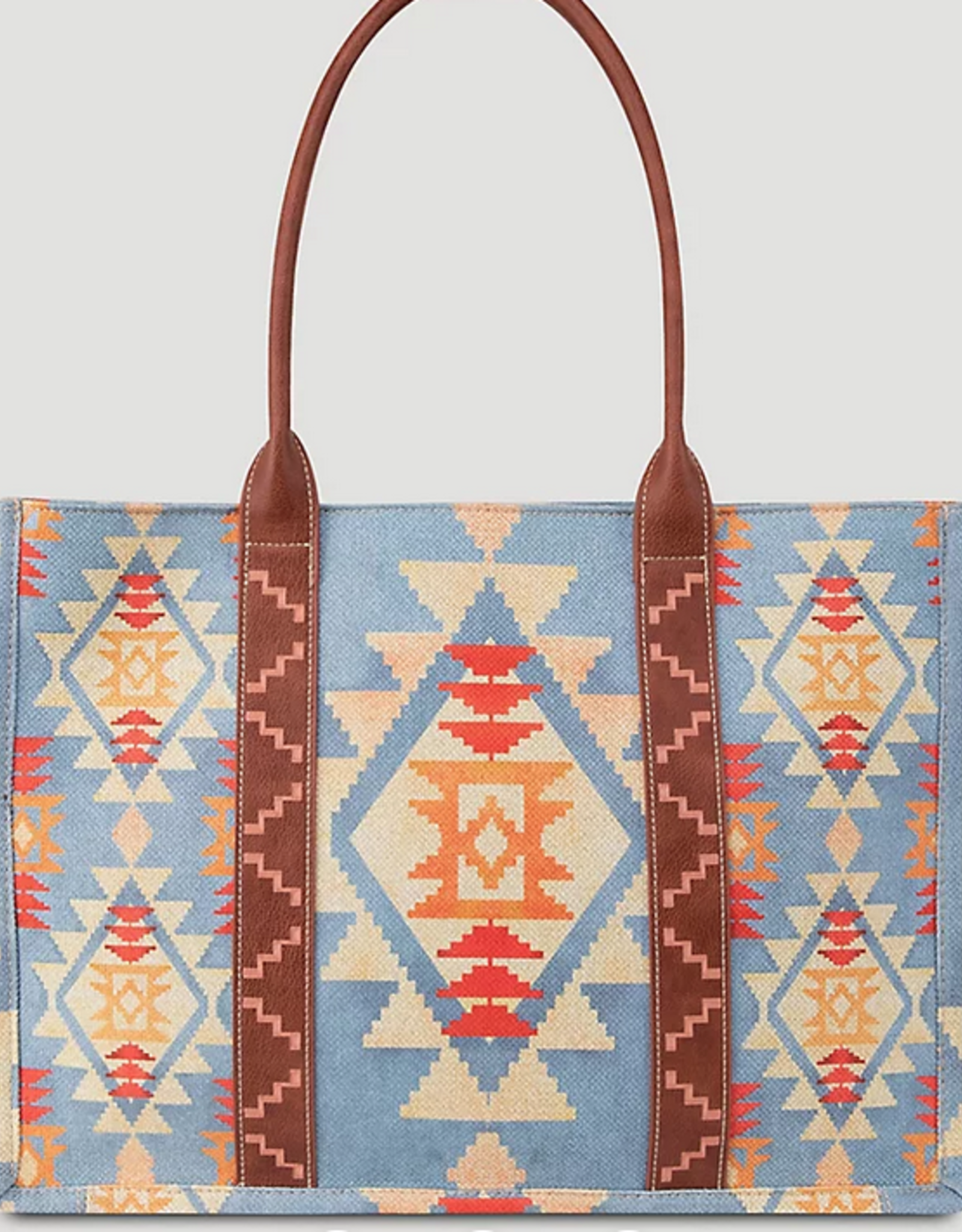 WRANGLER TOTE PURSE AZTEC