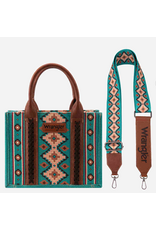 PURSE WRANGLER CROSSBODY AZTEC