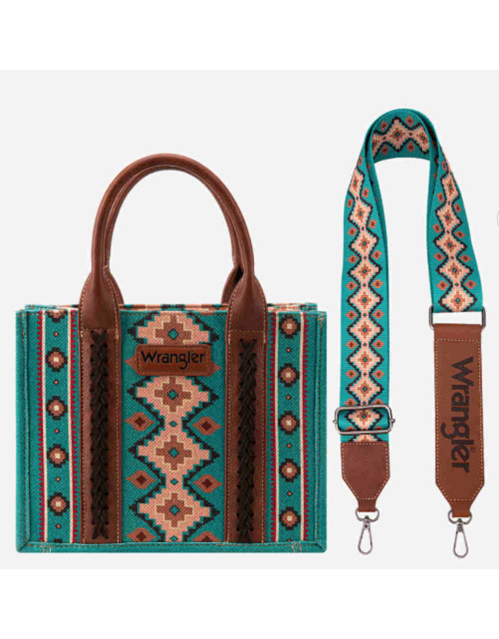 PURSE WRANGLER CROSSBODY AZTEC