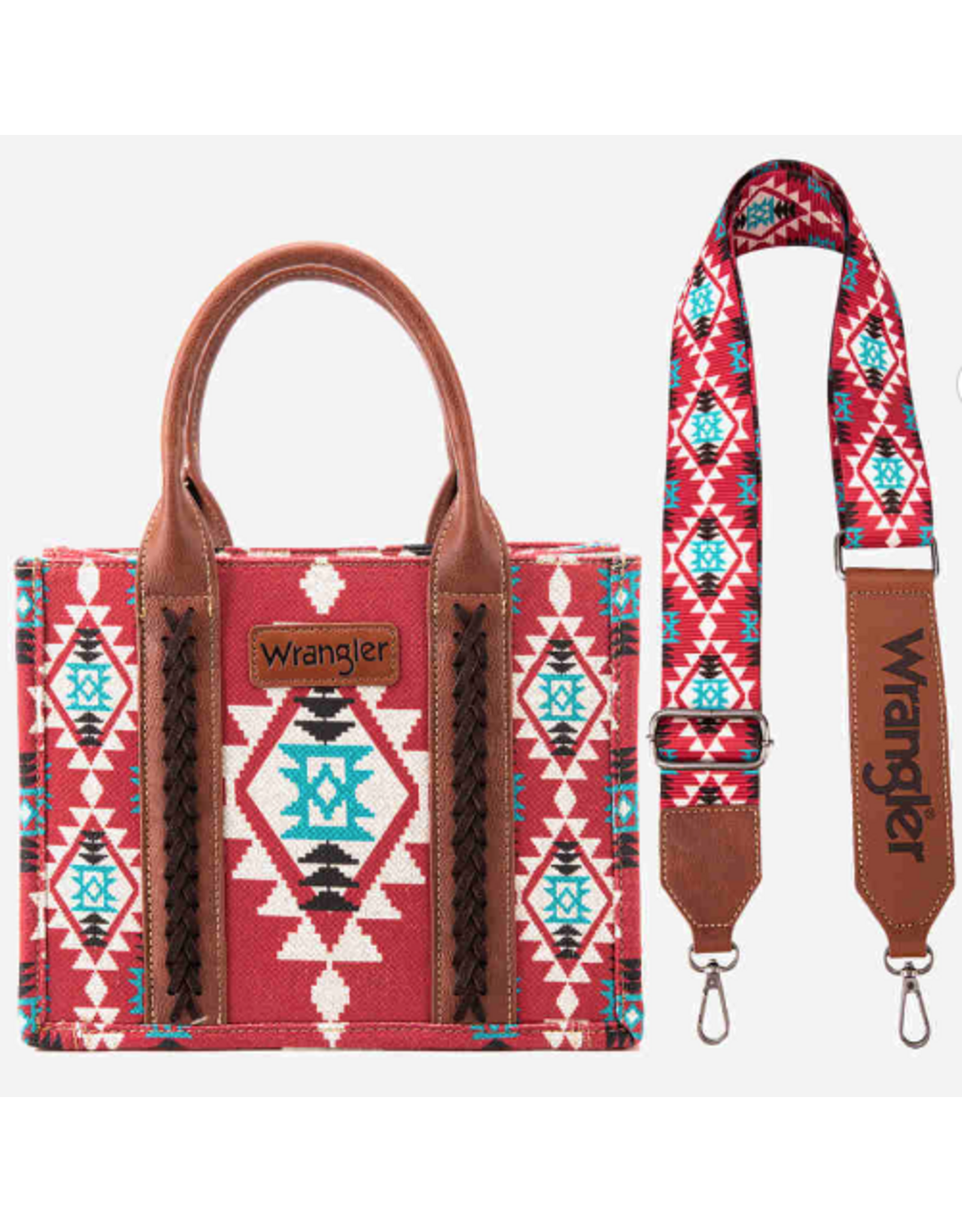 PURSE WRANGLER CROSSBODY AZTEC