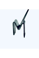 M - V STEAK BRANDING IRON METAL BRAND