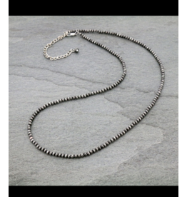 NECKLACE 4MM NAVAJO PEARL 30"