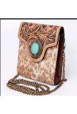 PURSE AD SMALL CROSSBODY HAIR ON HIDE