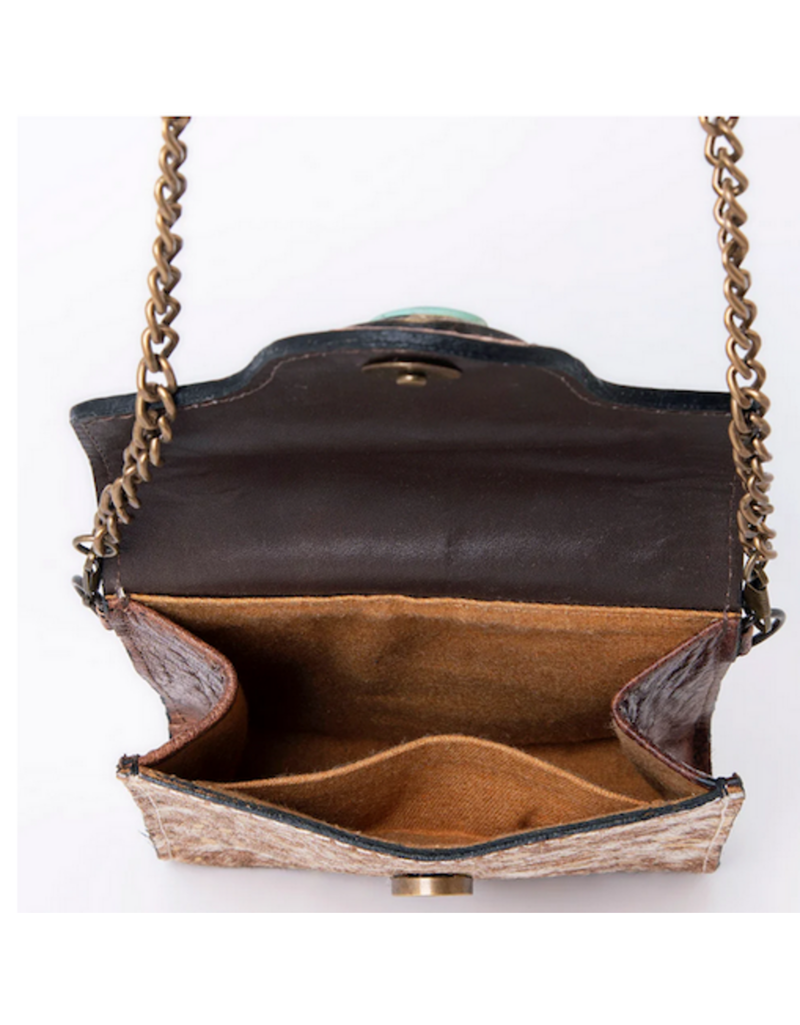 PURSE AD SMALL CROSSBODY HAIR ON HIDE