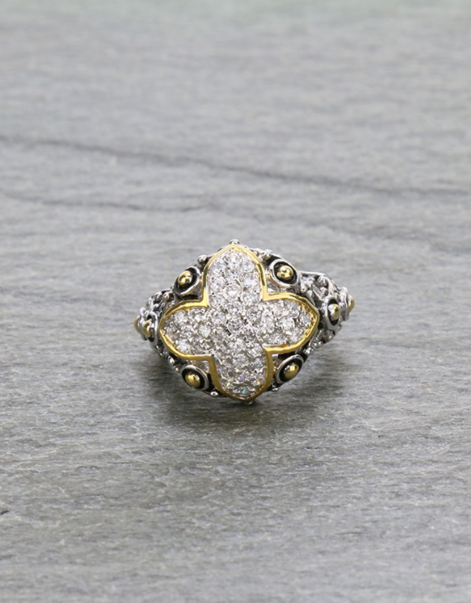 RING WESTERN QUATREFOIL