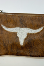 PURSE CROSSBODY COWHIDE