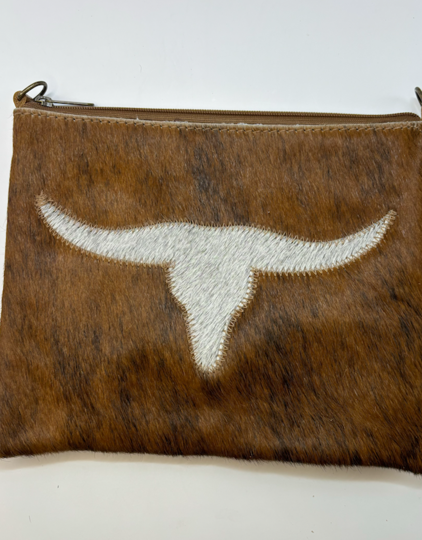 PURSE CROSSBODY COWHIDE