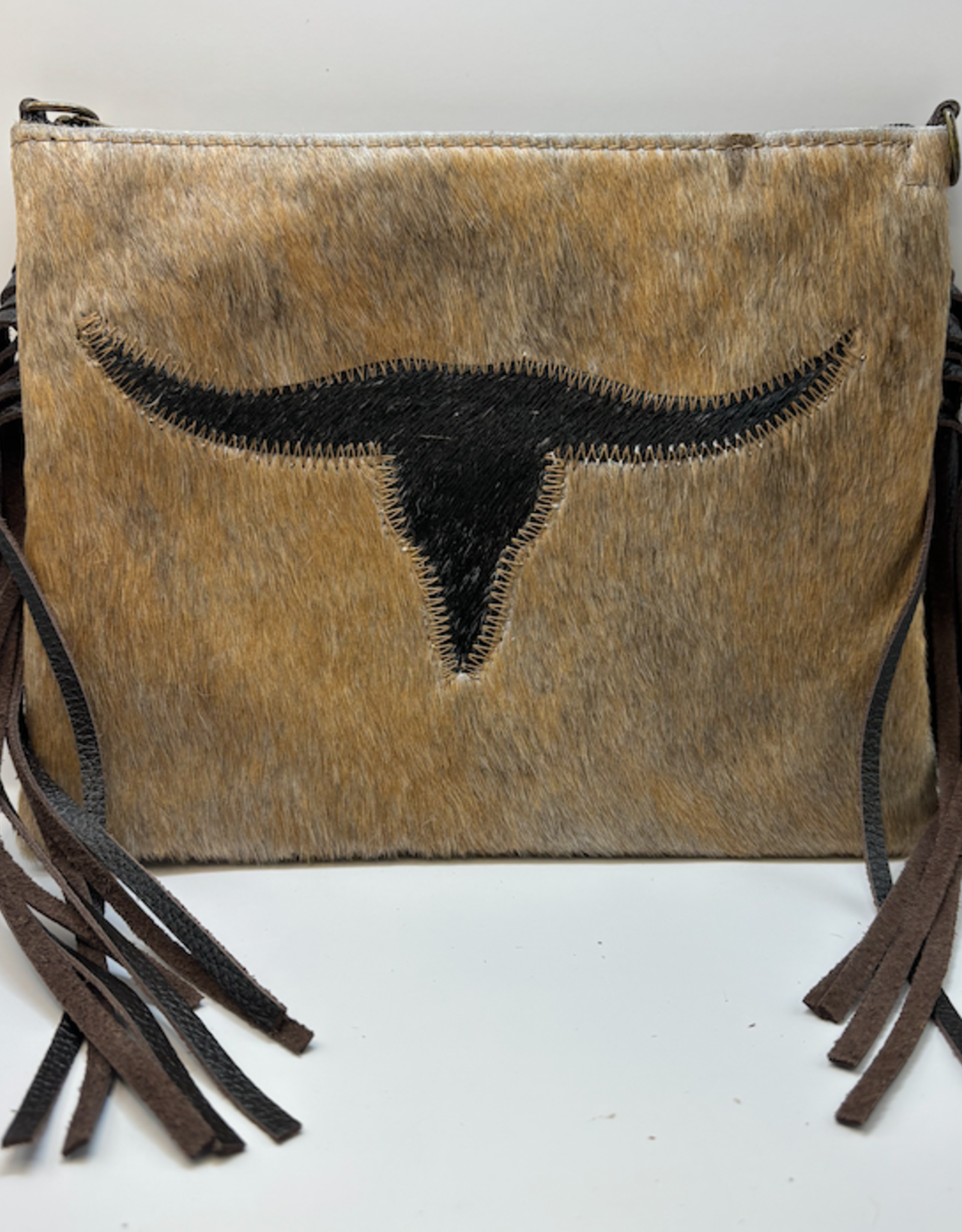 PURSE COWHIDE WITH FRINGE