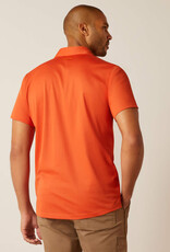 SHIRT MNS ARIAT POLO "ORANGE RUST"