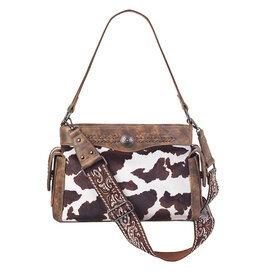 NOCONA PURSE JESSI RAY SATCHEL CC - BROWN