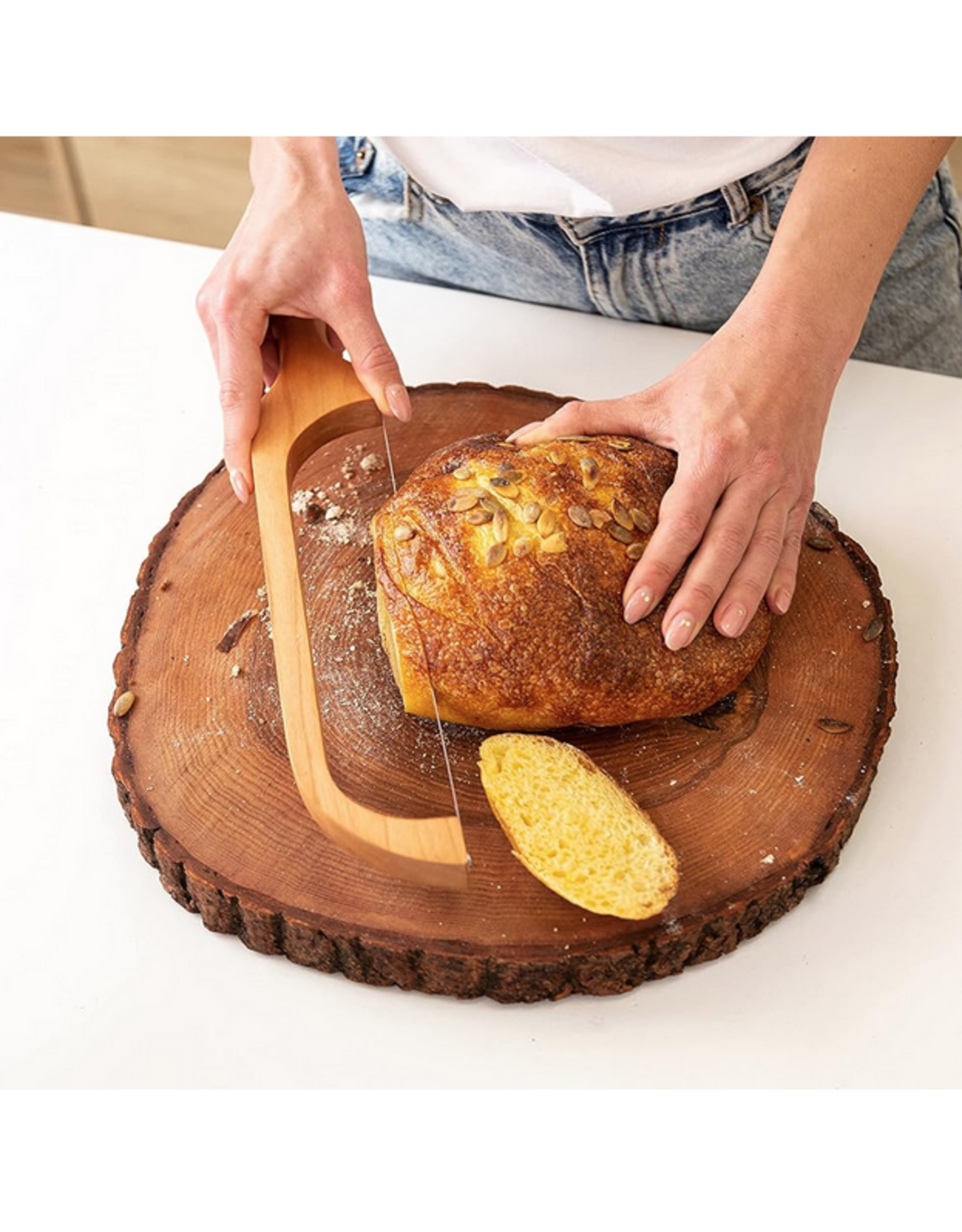 BREAD BOW KNIFE SERRATED EDGE