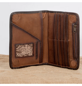 WALLET STS CLASSIC COWHIDE MAGNETIC CLUTCH