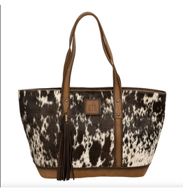 PURSE STS COWHIDE CHEYENNE TOTE
