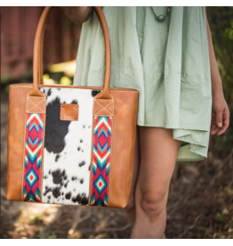 PURSE STS BASIC BLISS COWHIDE TOTE