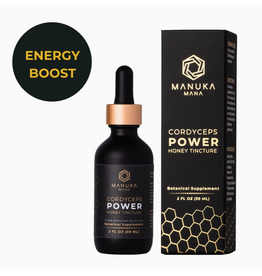 Manuka Mana CORDYCEPS POWER HONEY TINCTURE 2 OZ