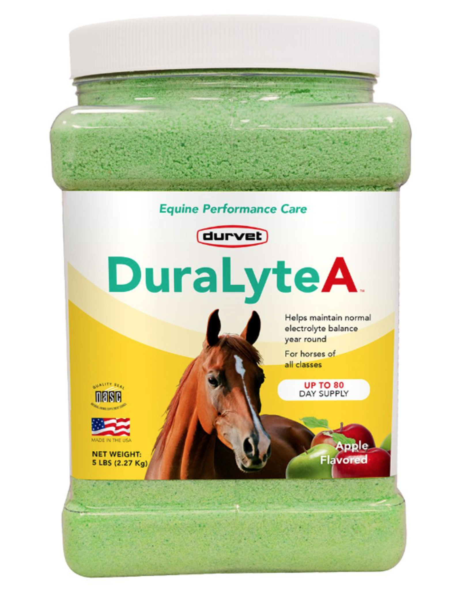 DURALYTE-A ELECTROLYTE APPLE 5 LB