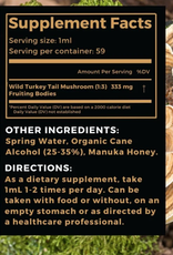 Manuka Mana TURKEY TAIL THRIVE  HONEY TINCTURE 2 OZ