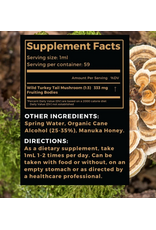 Manuka Mana TURKEY TAIL THRIVE  HONEY TINCTURE 2 OZ
