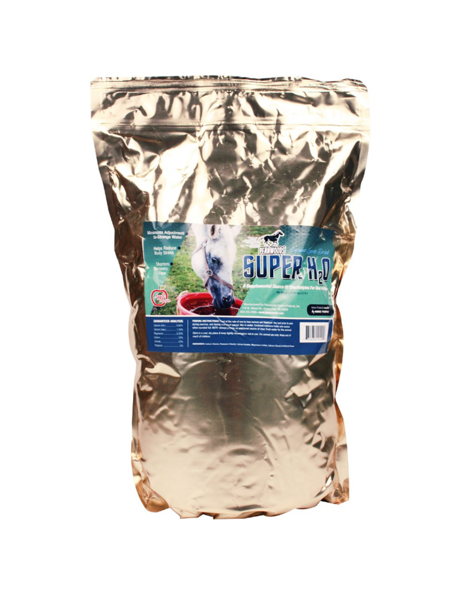 SUPER H20 ELECTROLYTE SUPPLEMENT FOR HORSES 5 LB.