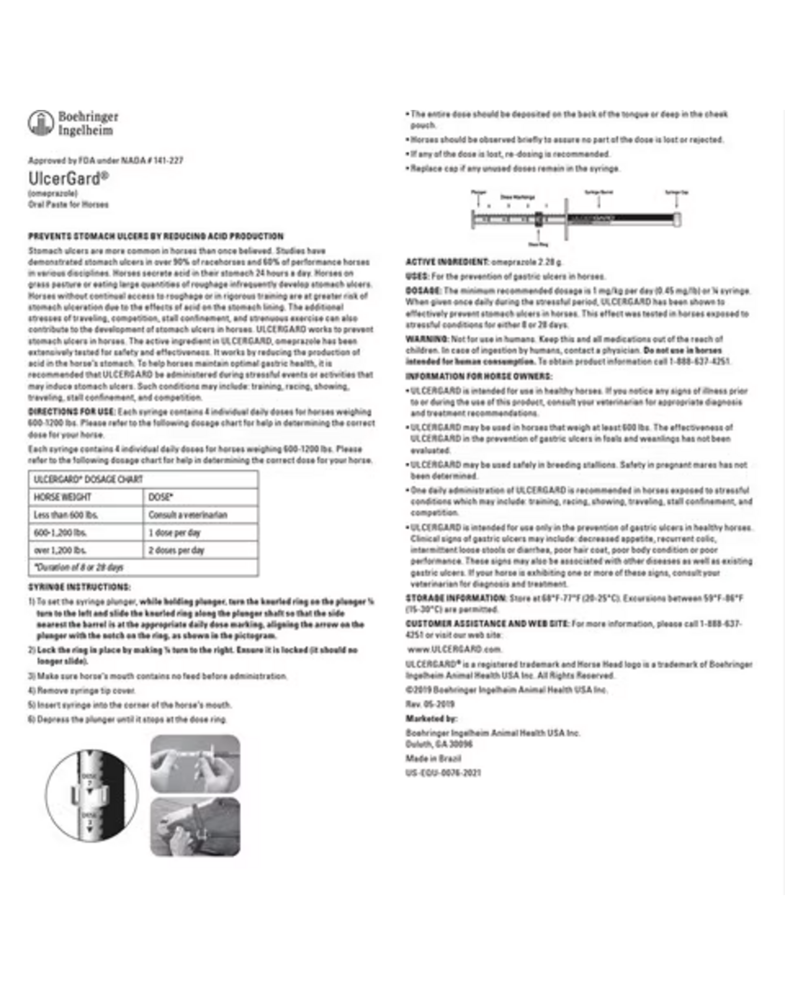 ULCERGARD ORAL PASTE