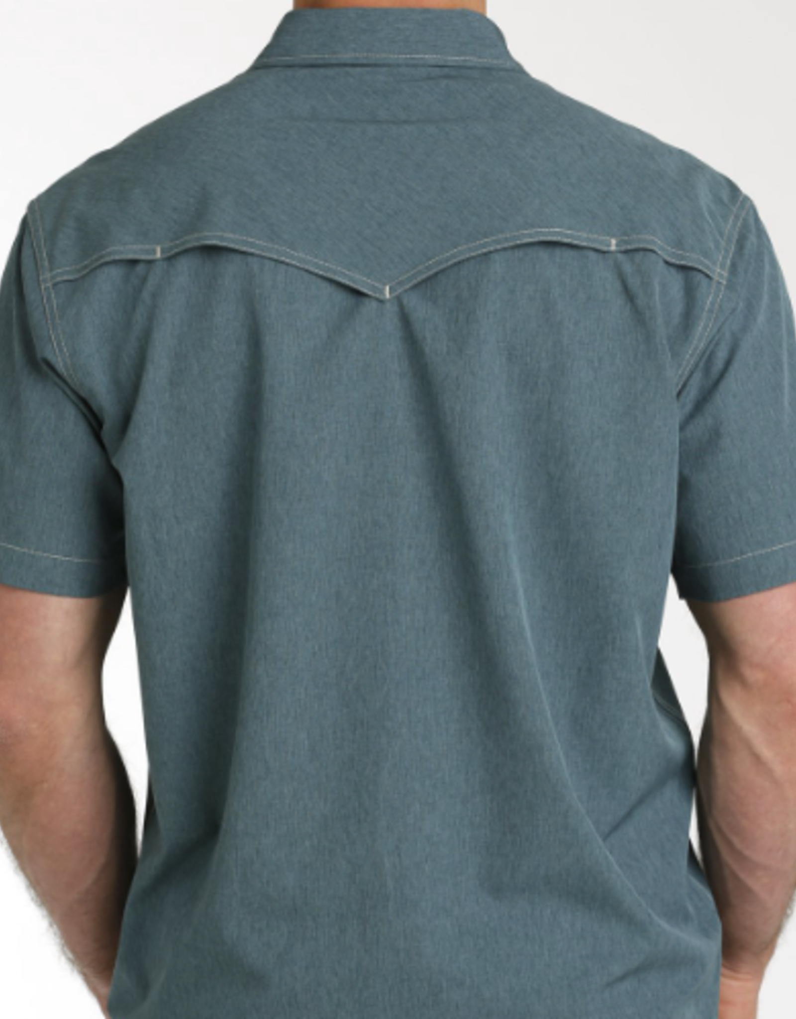 CINCH SHIRT MNS CINCH CAMP SHIRT BLUE