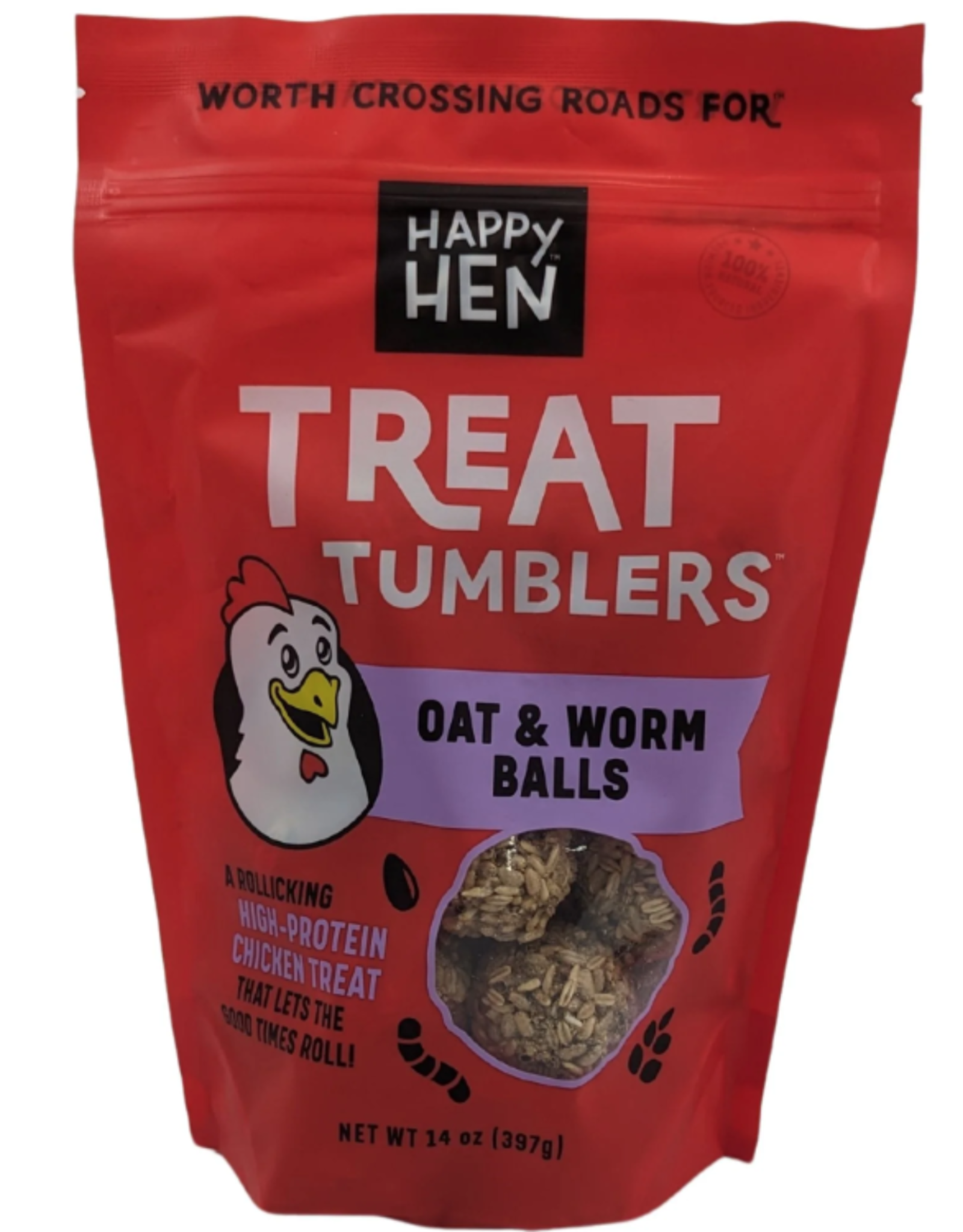 TREAT TUMBLER OAT & WORM BALLS