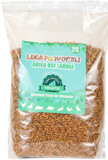 BLACK SOLIDER FLY LARVAE  5# LUCKYQ TREATS BLACK SOLIDER FLY LARVAE  5# LUCKYQ TREATS