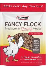 FANCY FLOCK MEALWORM & SHRIMP MEDLEY 20OZ