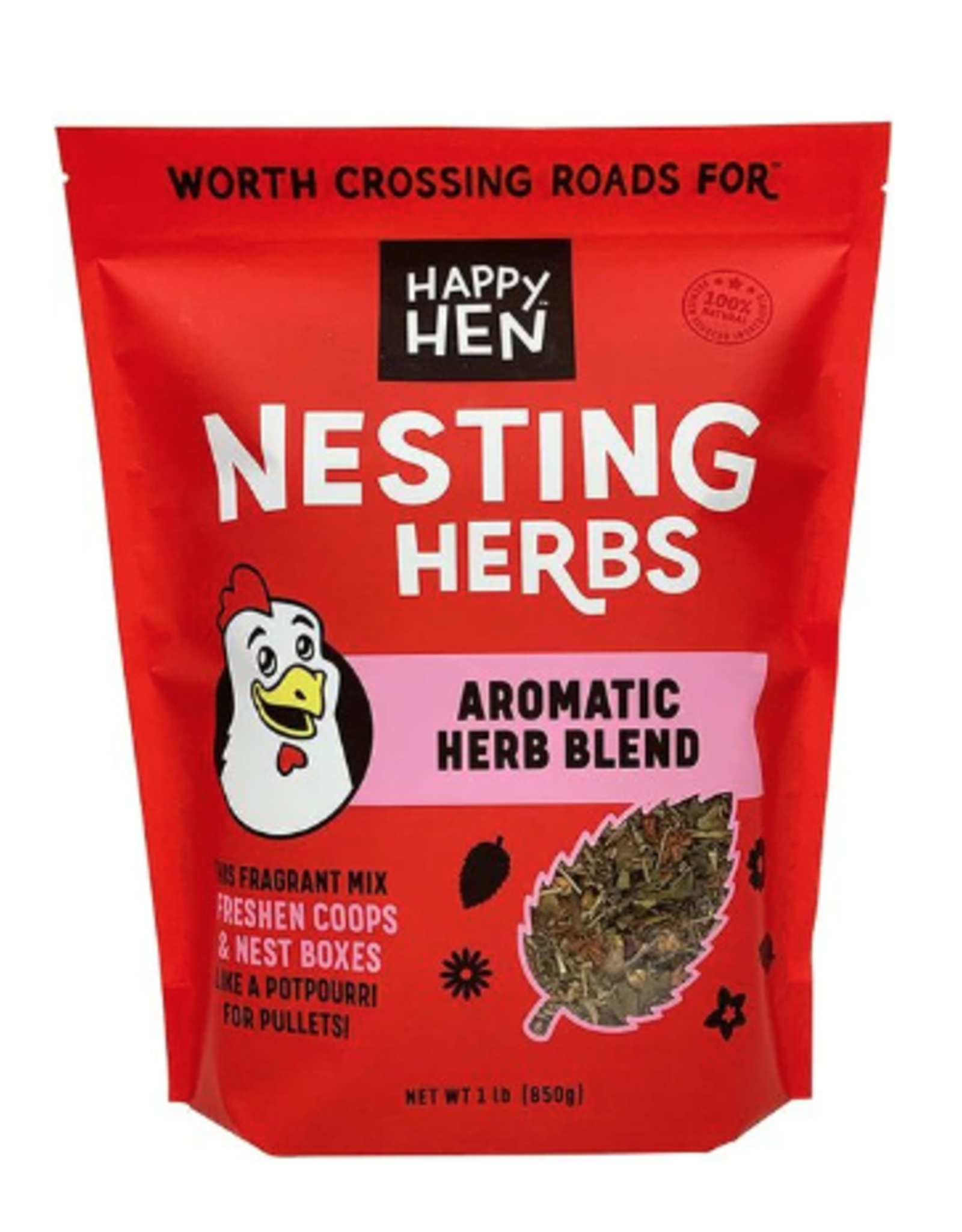 NESTING HERB HAPPY HEN AROMATIC HERB BLEND 1LB