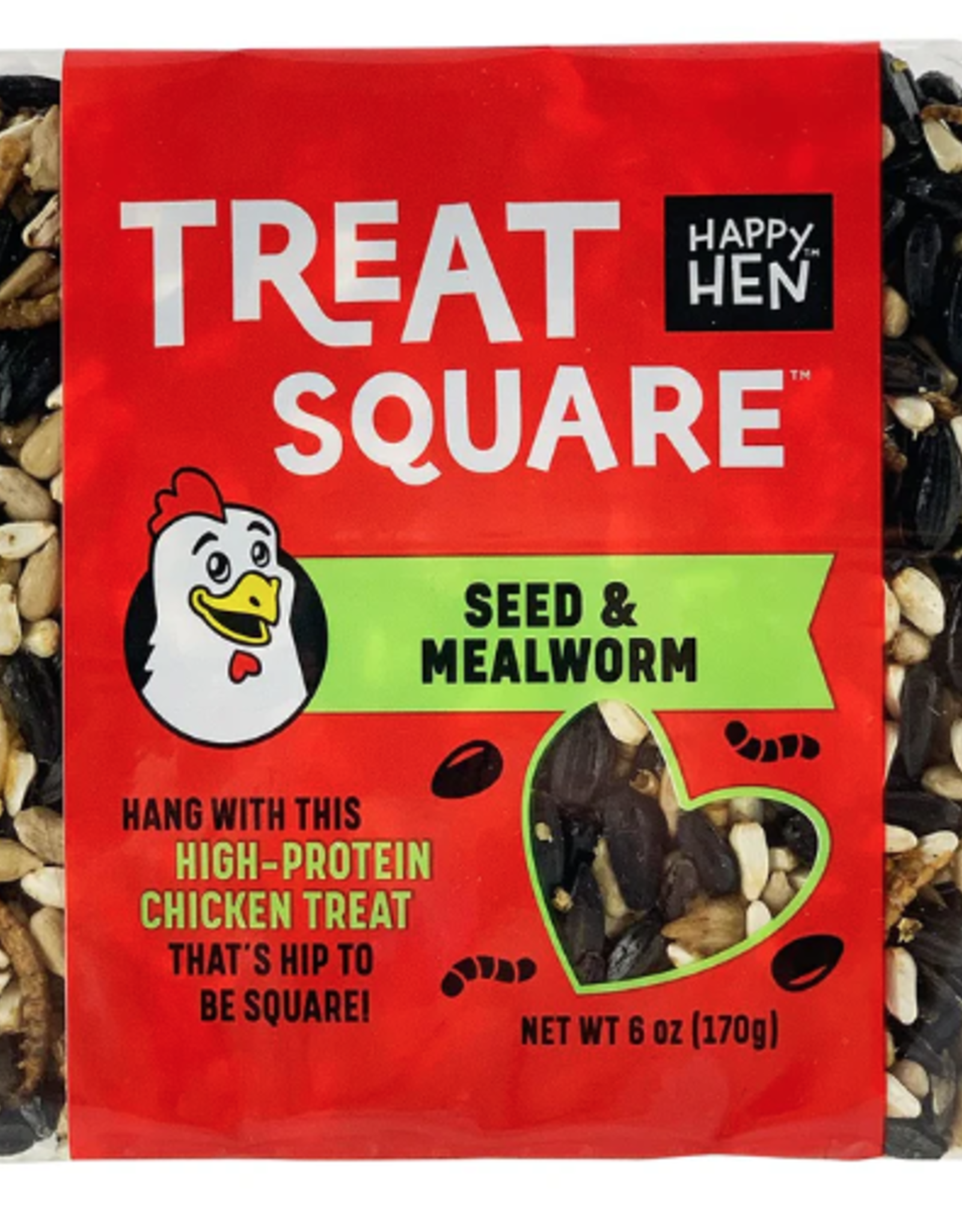 HAPPY HEN TREAT SQUARE SEED & MEAL WORM