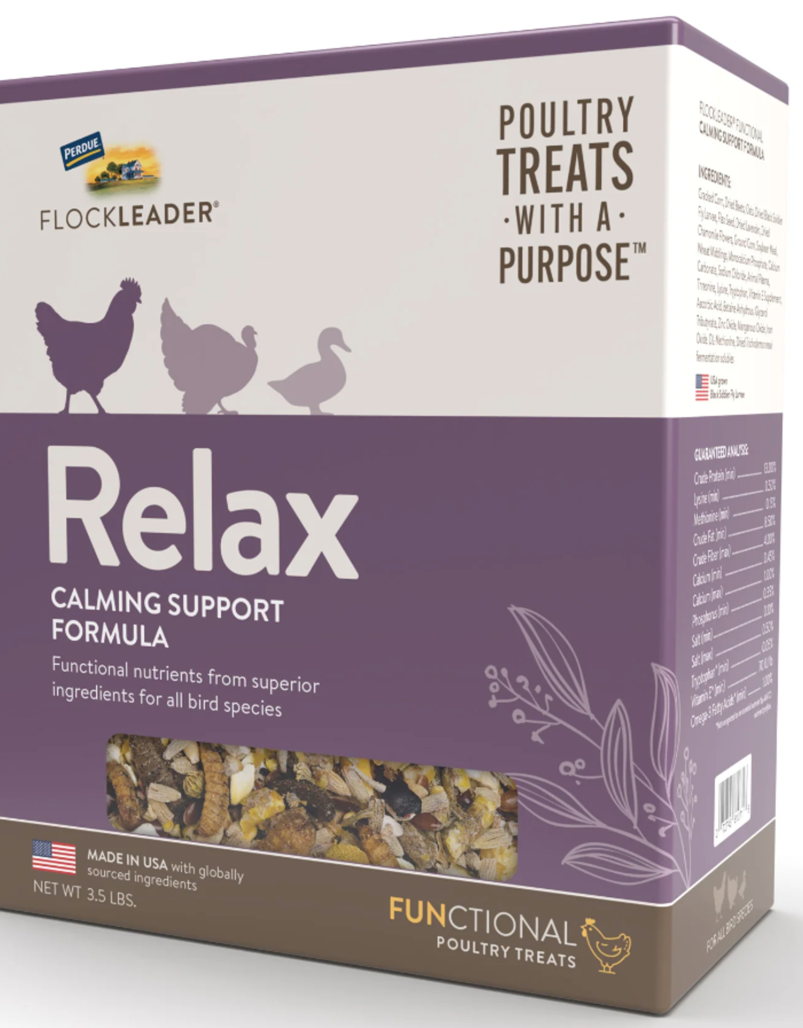 RELAX CLAMING POULTRY TREAT 3.5LBS
