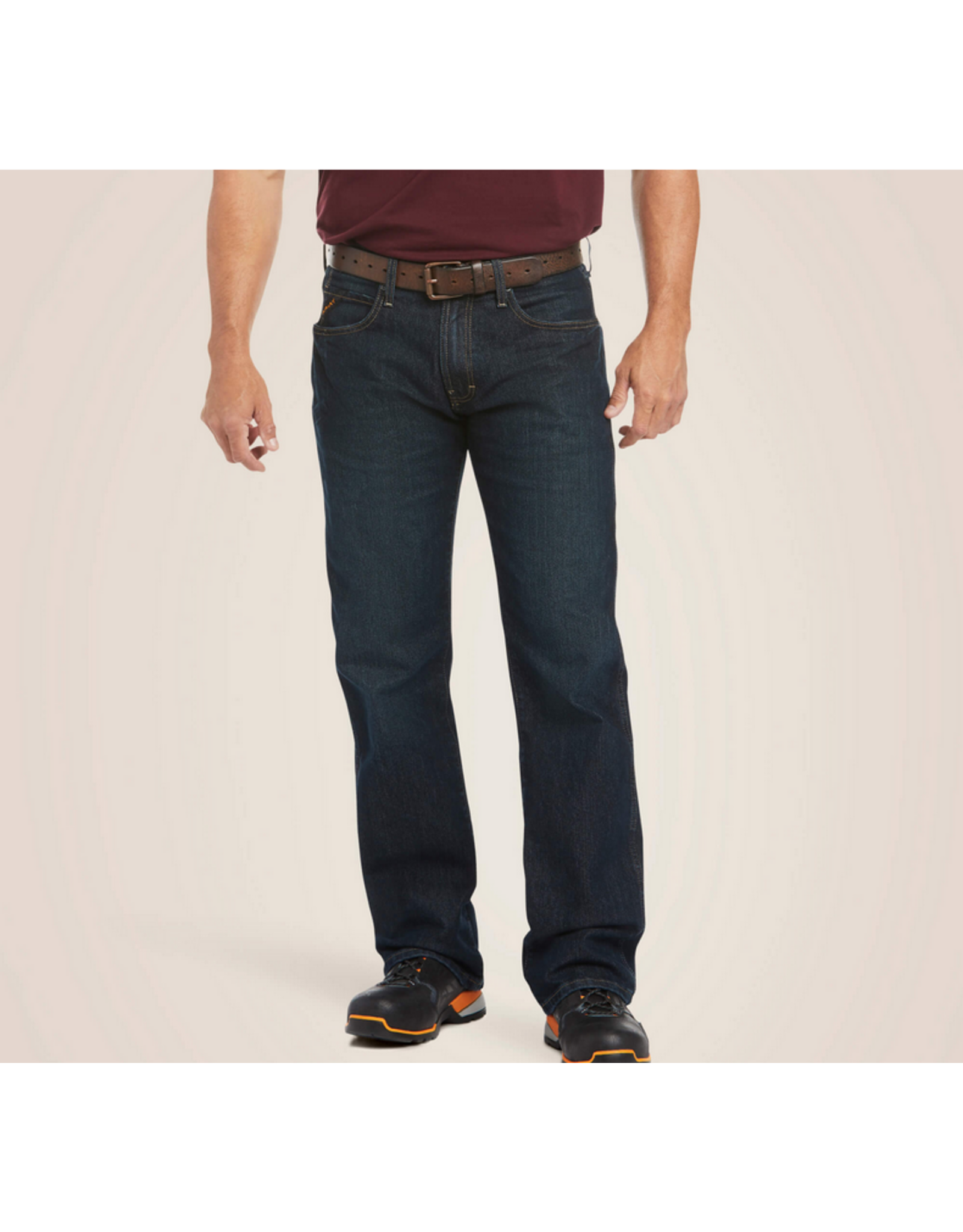 ARIAT JEANS REBAR M5 BLACKSTONE STRAIGHT LEG JEANS