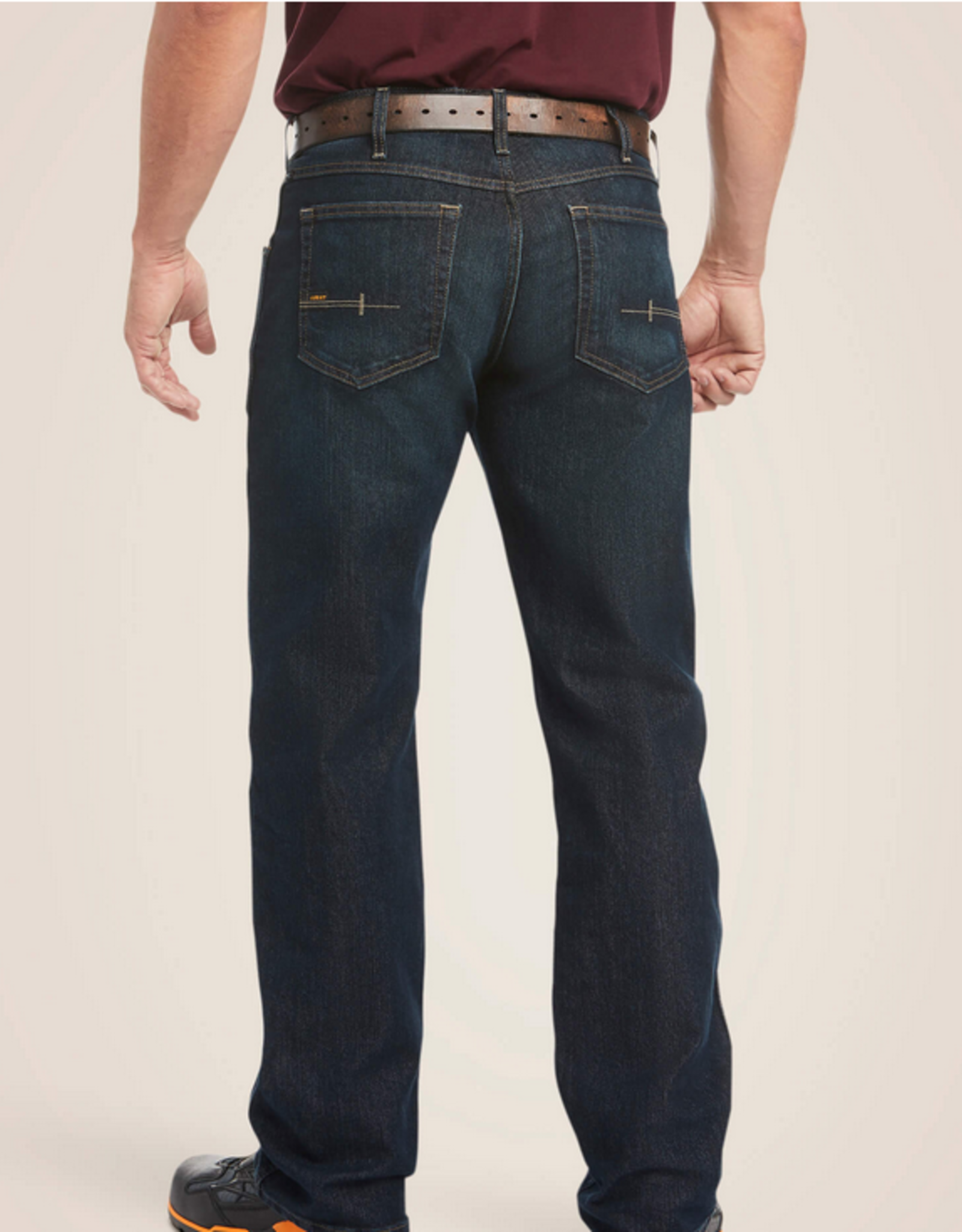 ARIAT JEANS REBAR M5 BLACKSTONE STRAIGHT LEG JEANS