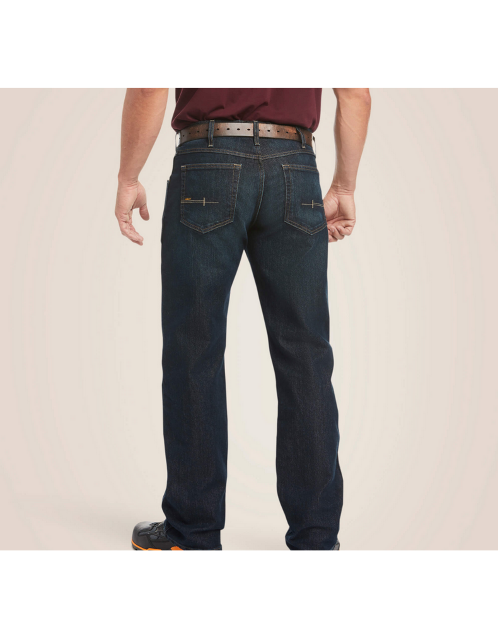 ARIAT JEANS REBAR M5 BLACKSTONE STRAIGHT LEG JEANS