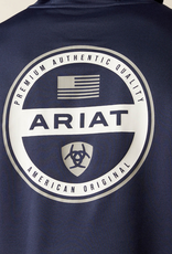 ARIAT HOODIE MNS ARIAT FLEECE NAVY W/ ARIAT LOGO