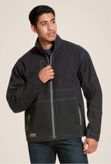 ARIAT JACKET MNS ARIAT REBAR CANVAS SOFTSHELL BLK