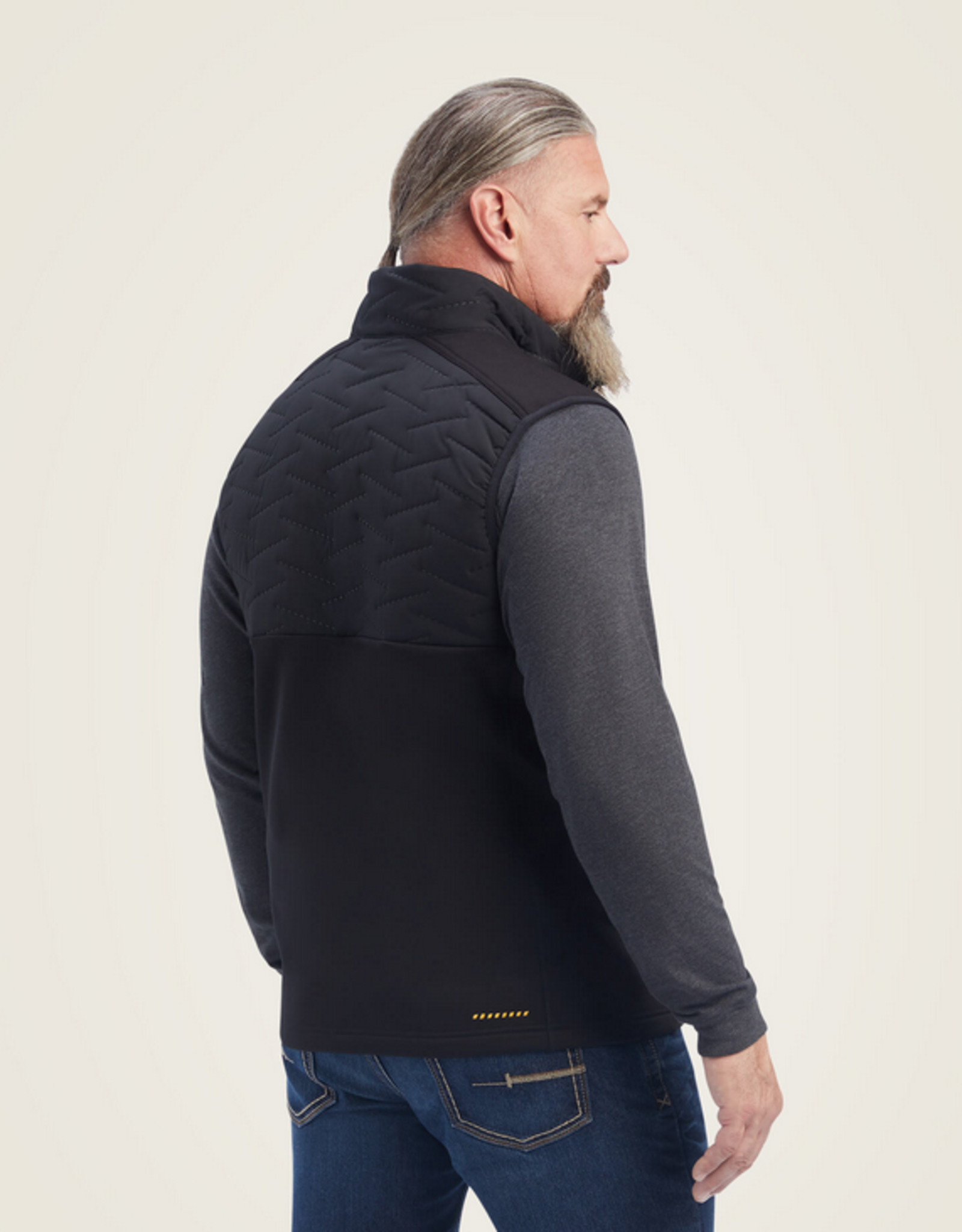 ARIAT VEST MNS ARIAT REBAR CLOUD 9 BLK