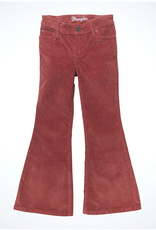 JEANS GIRLS WRANGLER FLARE CURDORY RED