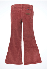 JEANS GIRLS WRANGLER FLARE CURDORY RED