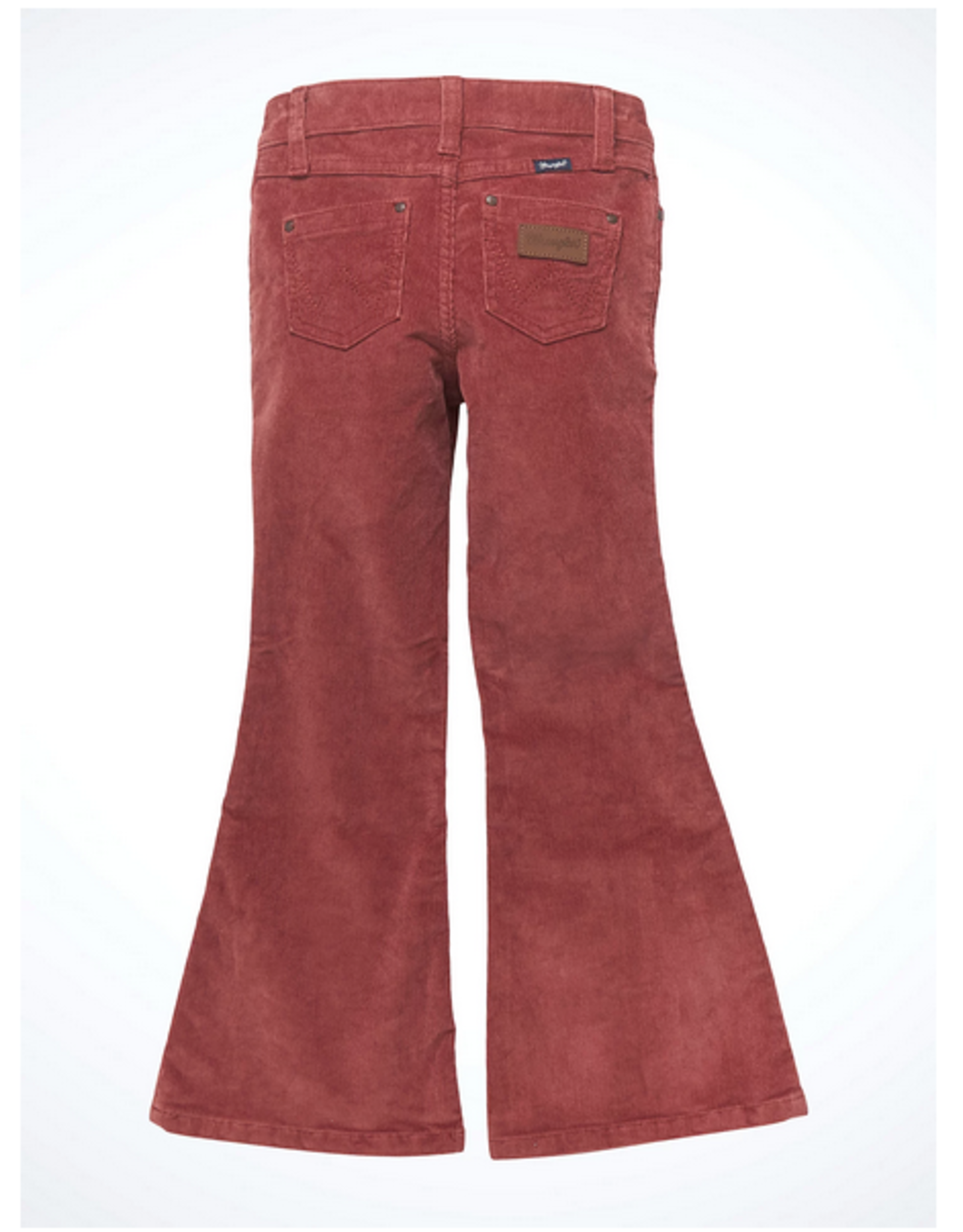 JEANS GIRLS WRANGLER FLARE CURDORY RED