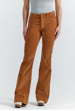 JEANS WMS WRANGLER CURDORY BROWN TROUSER