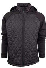 STS JACKET MNS STS HUNTER BLK W/ KNIT SLEEVE